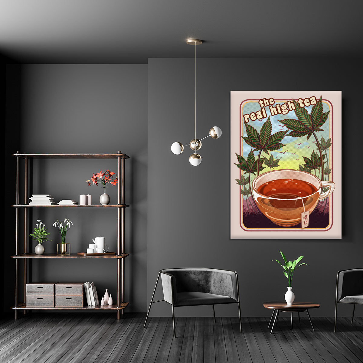The Real High Tea Canvas Print or Poster - Canvas Art Rocks - 5