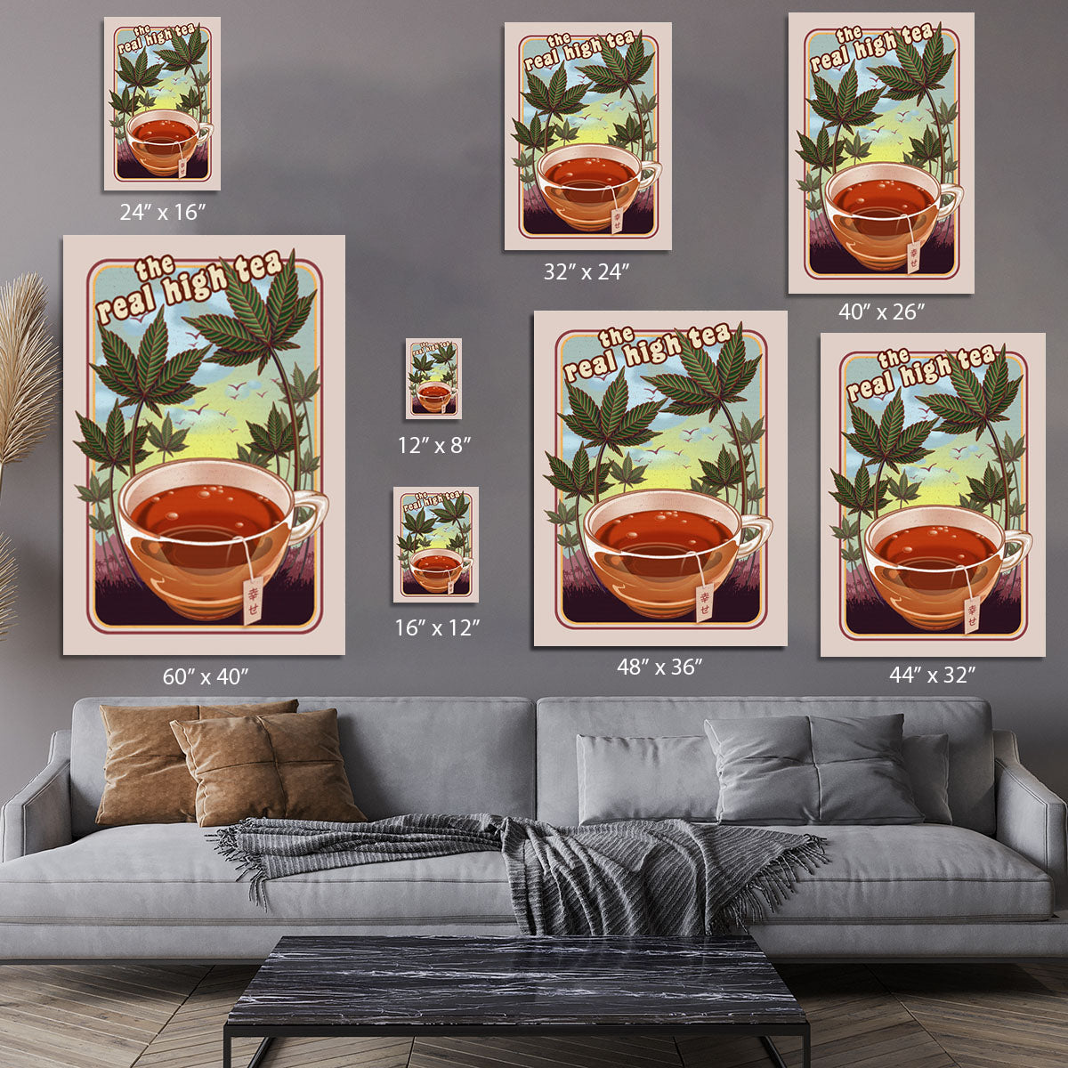 The Real High Tea Canvas Print or Poster - Canvas Art Rocks - 7