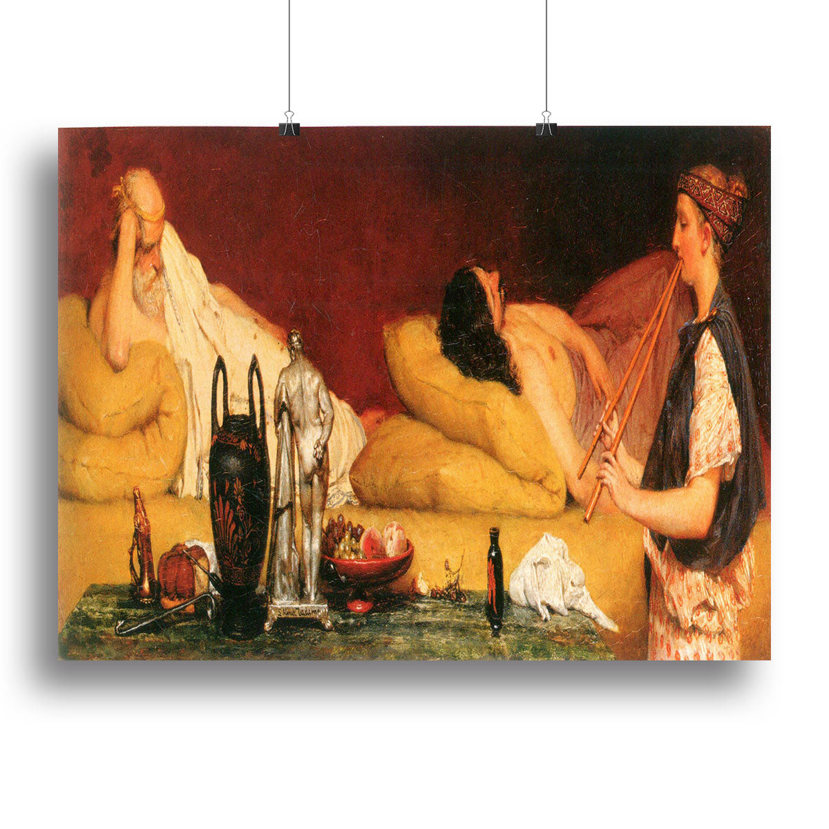 The Siesta by Alma Tadema Poster - Unframed