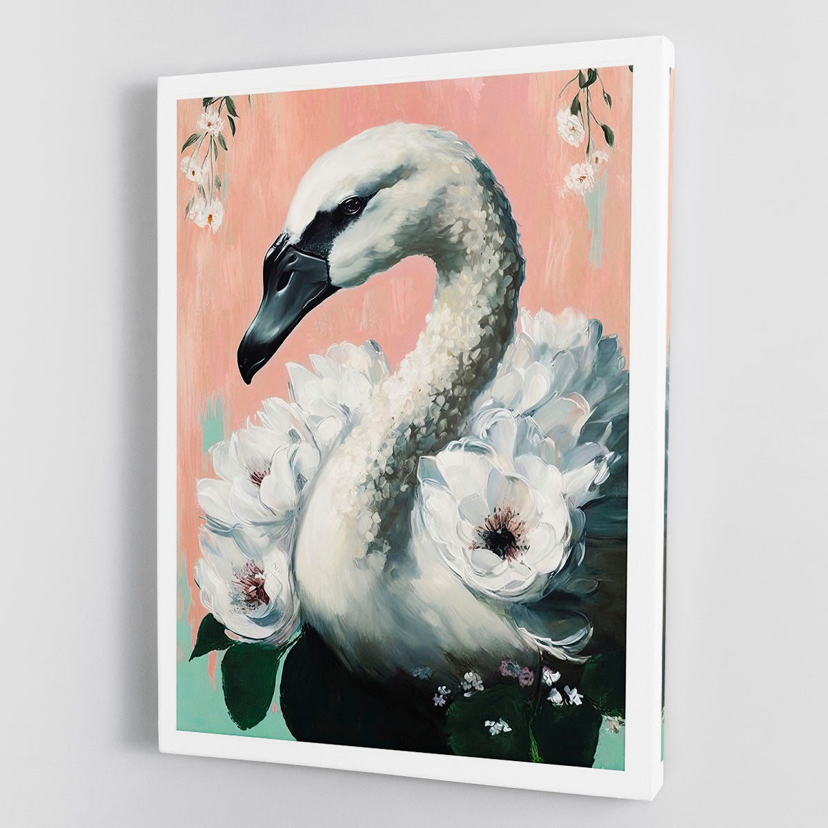 The Swan Canvas Print or Poster - 1x - 1