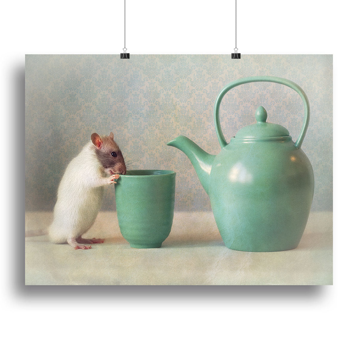 The Teapot Canvas Print or Poster - 1x - 2