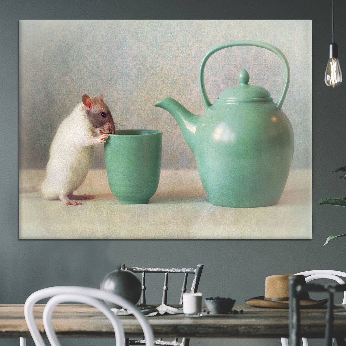 The Teapot Canvas Print or Poster - 1x - 3