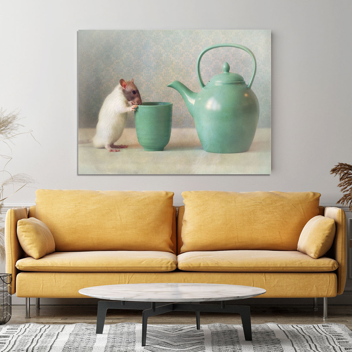 The Teapot Canvas Print or Poster - 1x - 4