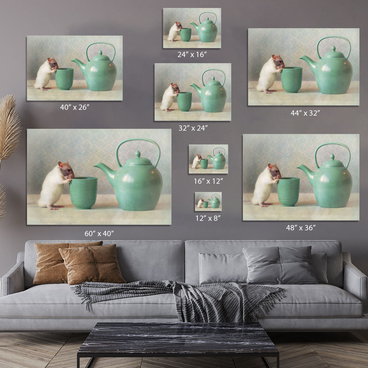 The Teapot Canvas Print or Poster - 1x - 7