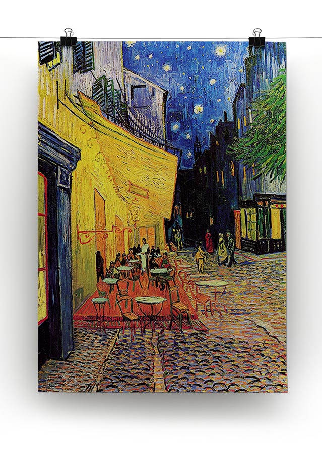 The Terrace Cafe by Van Gogh Poster - Unframed