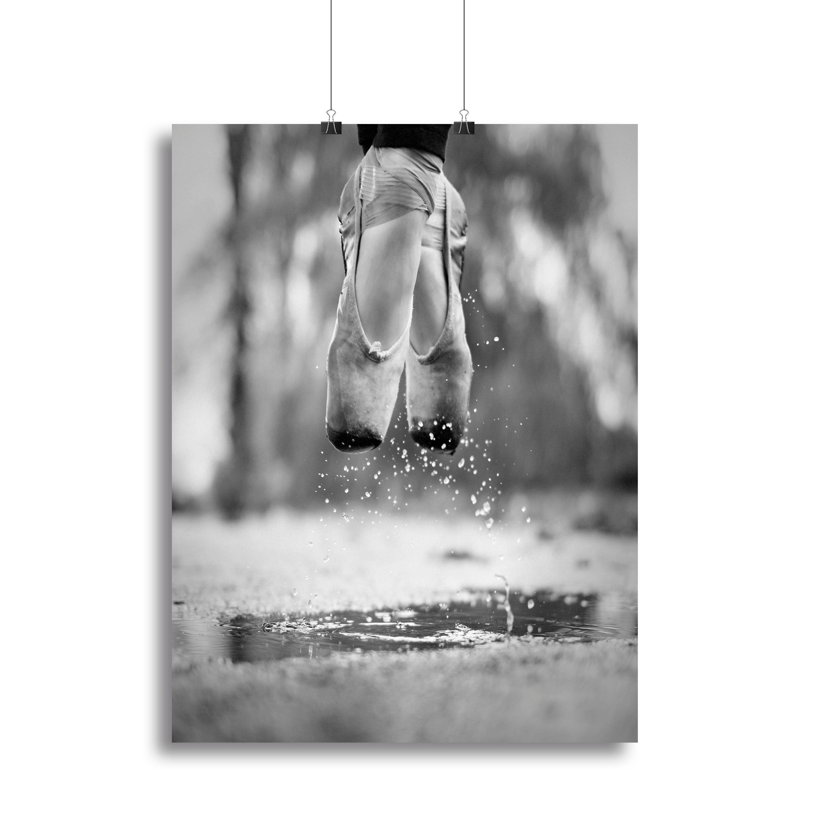 The day we went jumping in puddles Canvas Print or Poster - 1x - 2