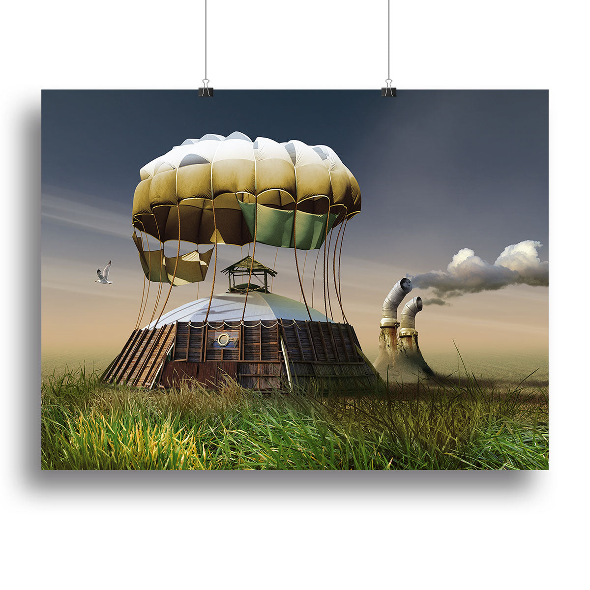 The home Canvas Print or Poster - 1x - 2