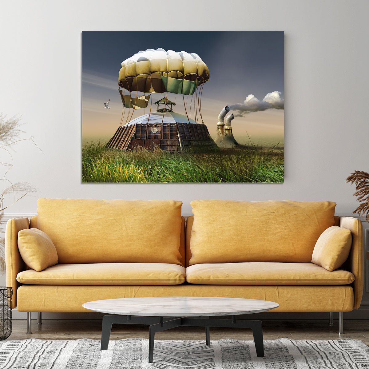 The home Canvas Print or Poster - 1x - 4