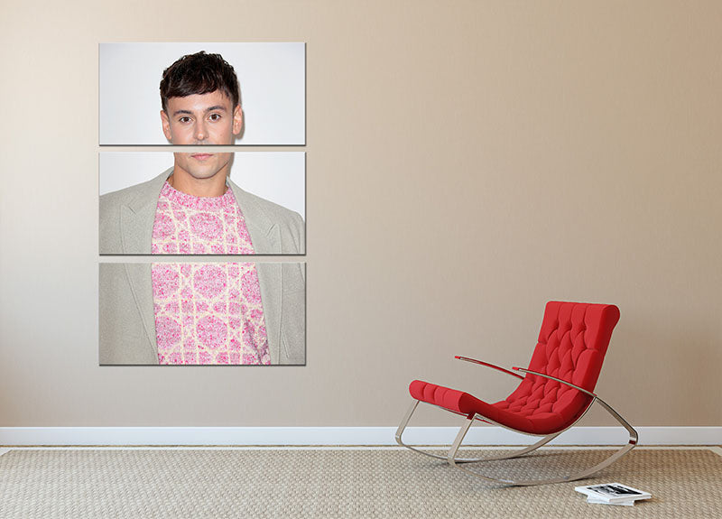 Tom Daley at GQ Men of the Year awards 3 Split Panel Canvas Print - Canvas Art Rocks - 2