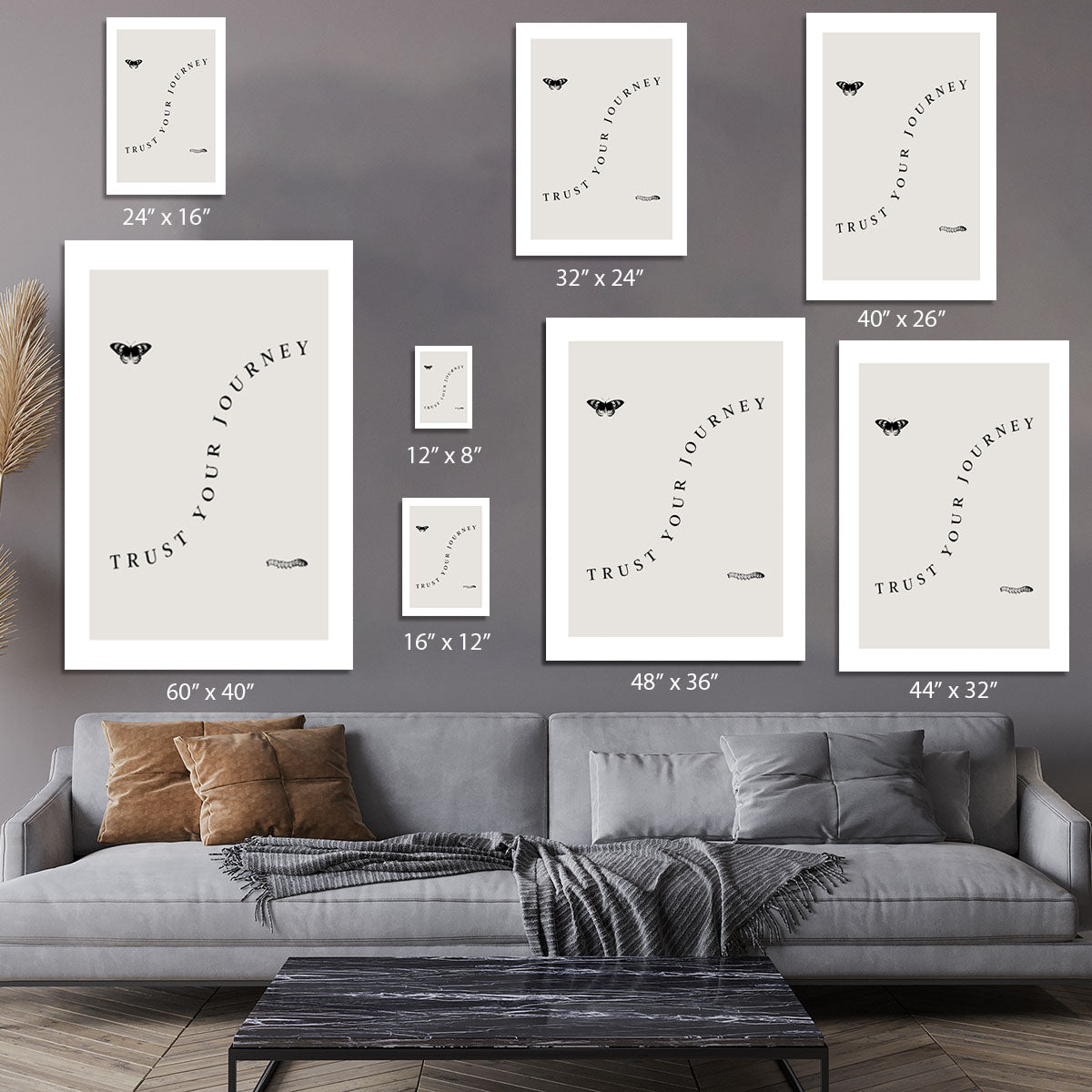 Trust Your Journey Canvas Print or Poster - Canvas Art Rocks - 7
