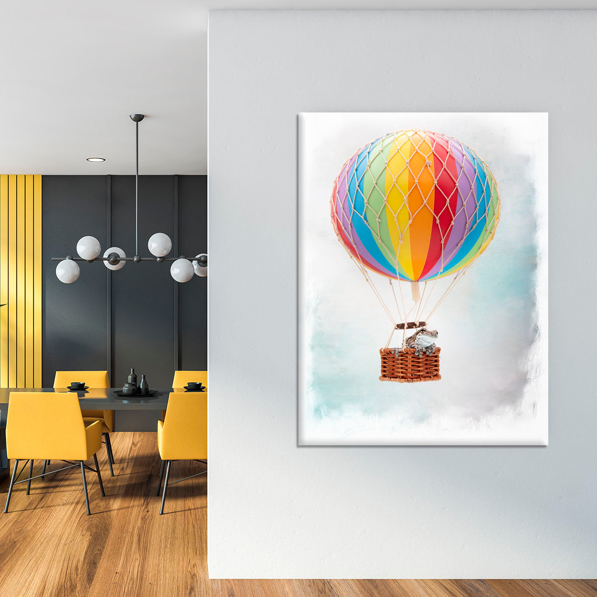 Up Up and Away Canvas Print or Poster - 1x - 4