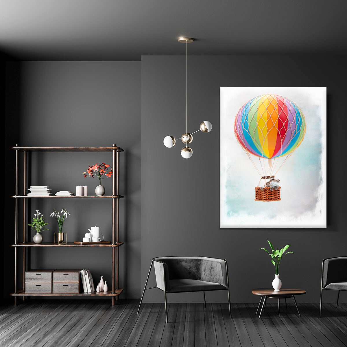 Up Up and Away Canvas Print or Poster - 1x - 5