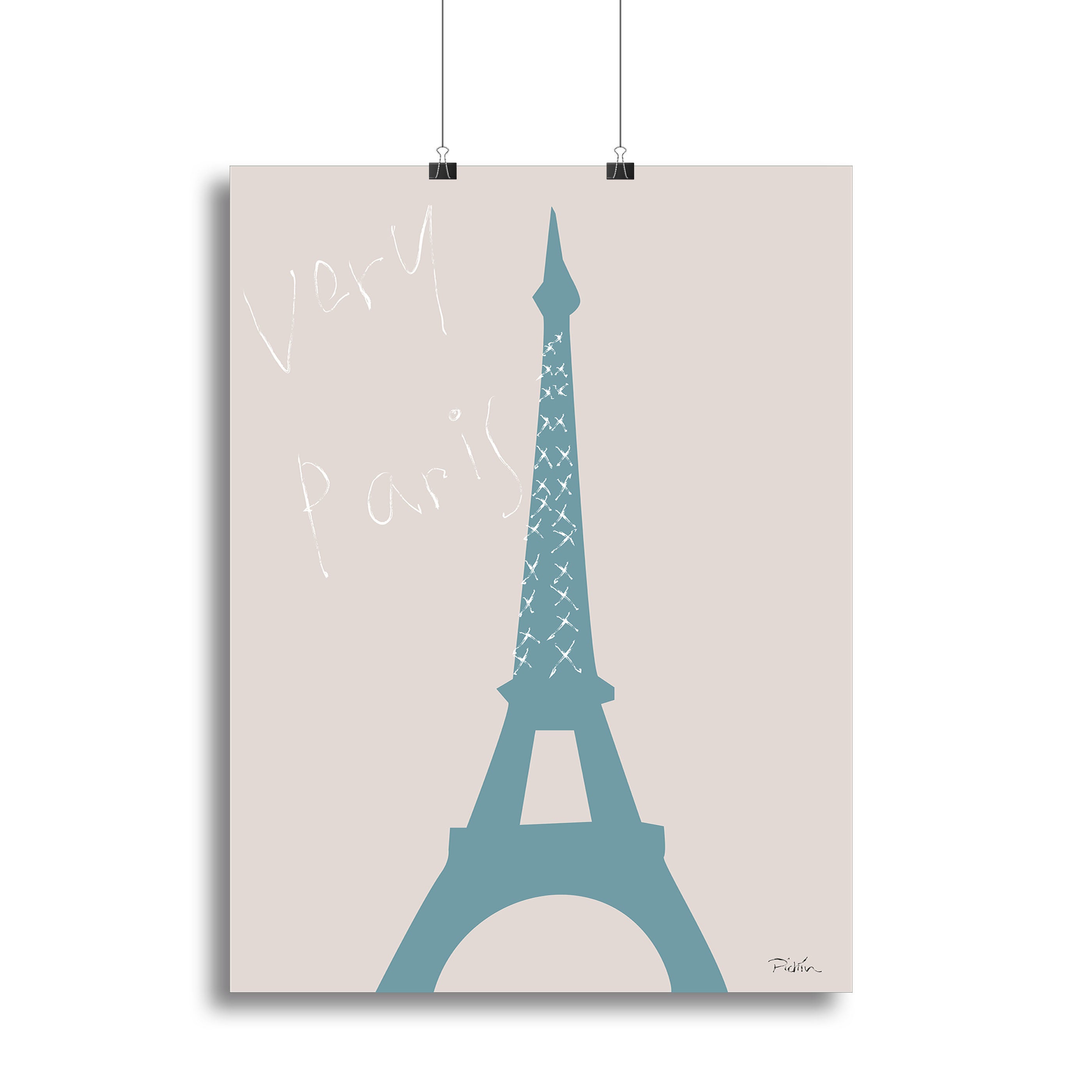 Very Paris Canvas Print or Poster - 1x - 2