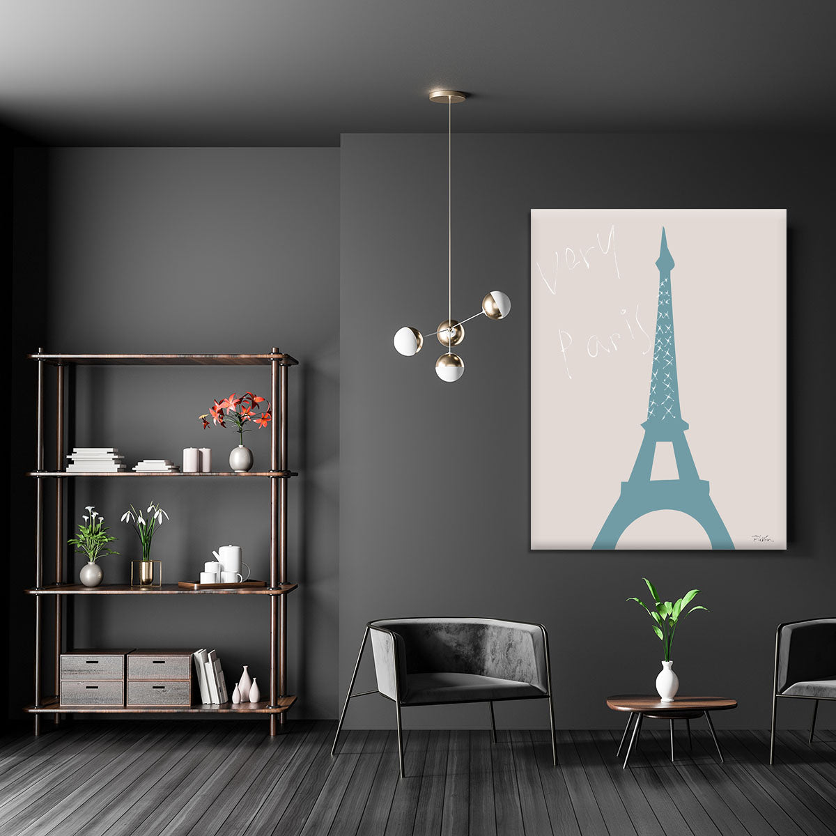 Very Paris Canvas Print or Poster - 1x - 5