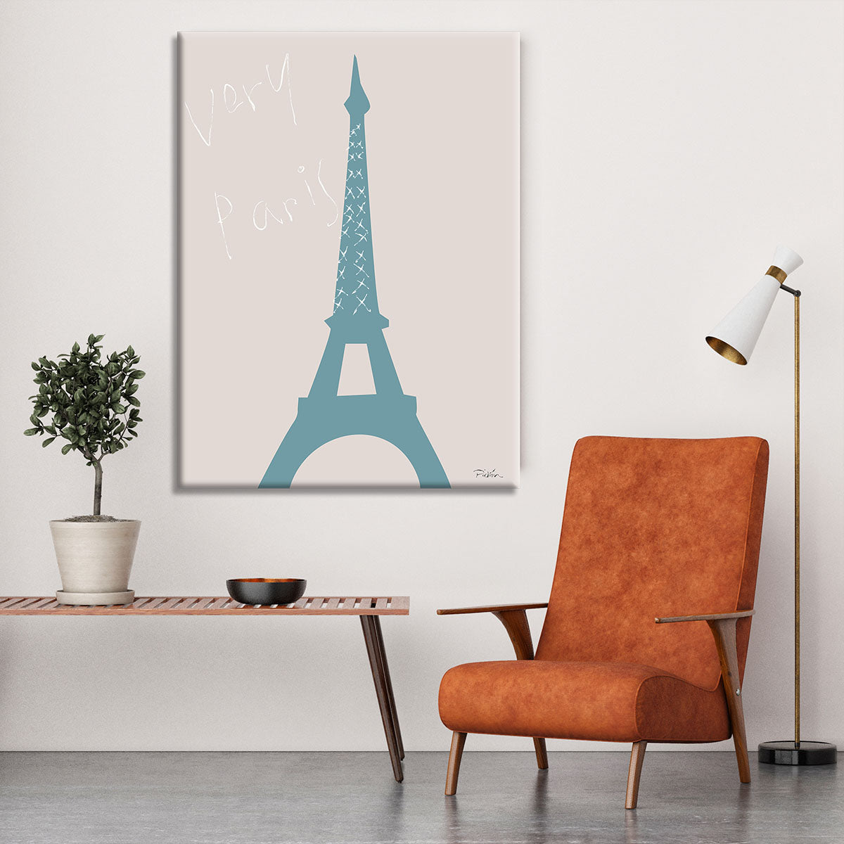 Very Paris Canvas Print or Poster - 1x - 6