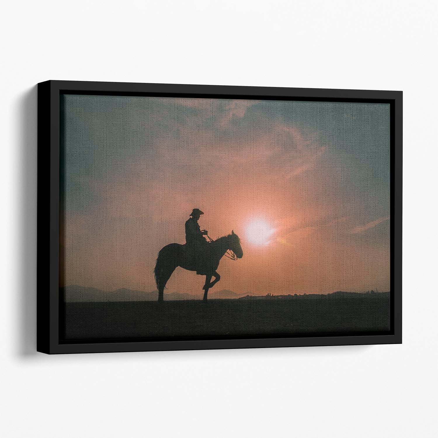 WAITING Floating Framed Canvas - 1x - 1