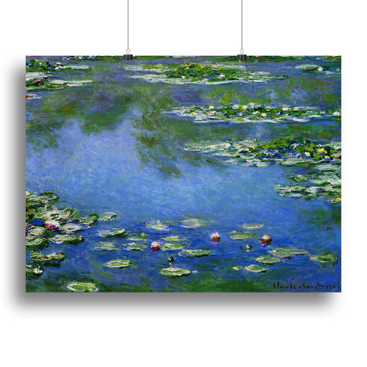 Water Lilies by Monet Poster - Unframed