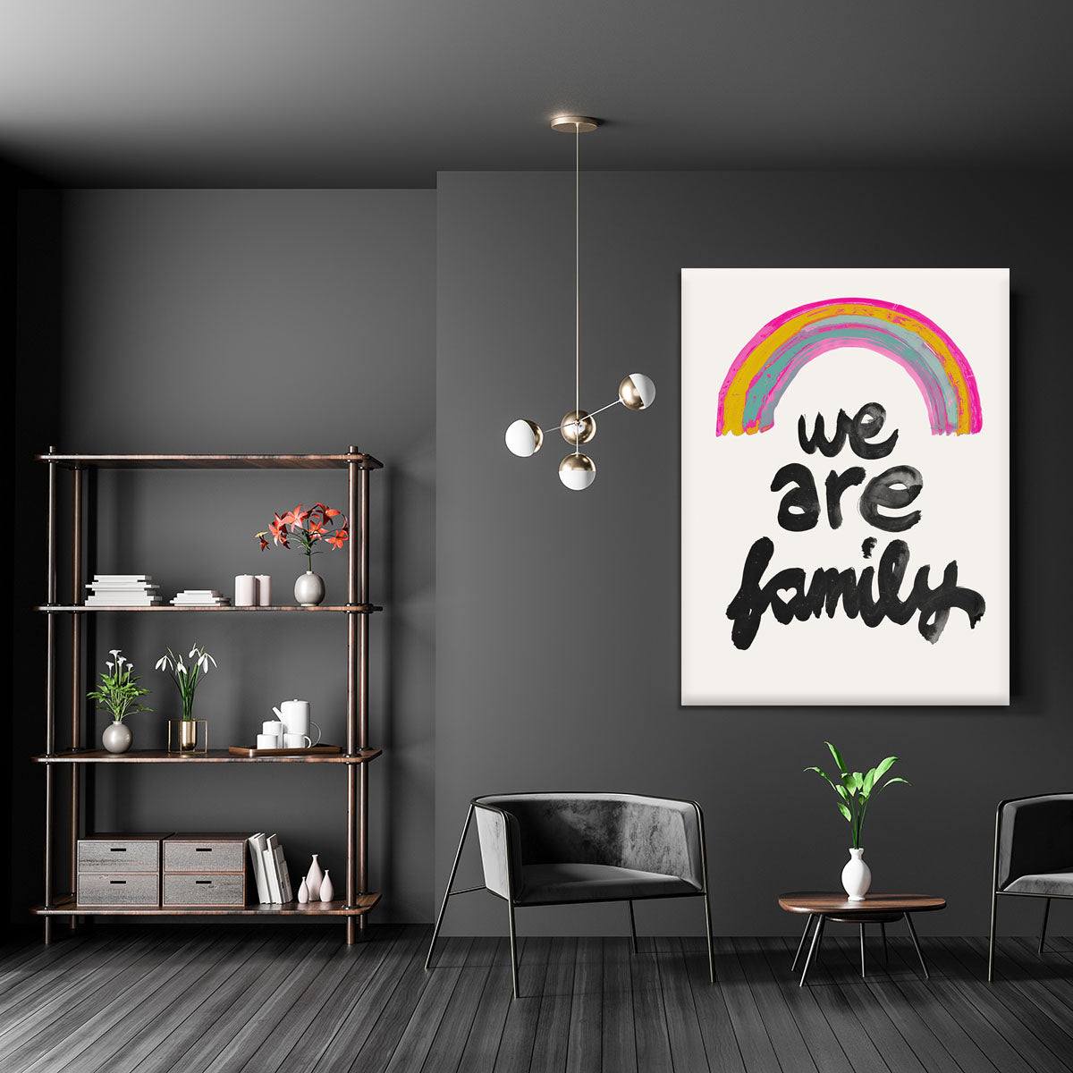 We Are Family Canvas Print or Poster - 1x - 5