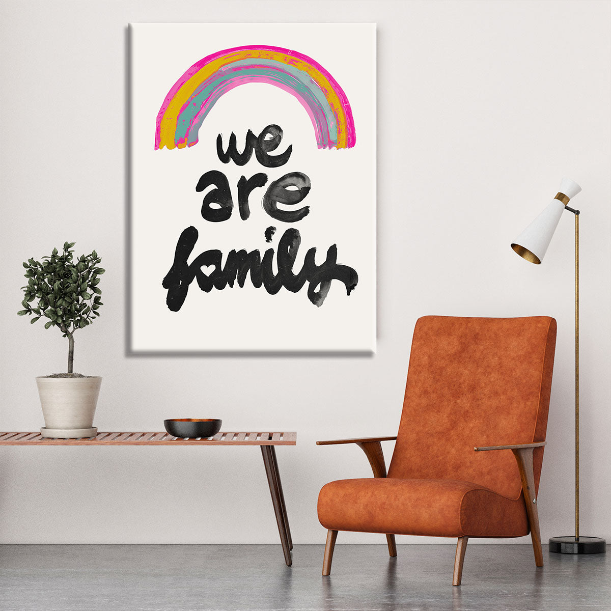 We Are Family Canvas Print or Poster - 1x - 6