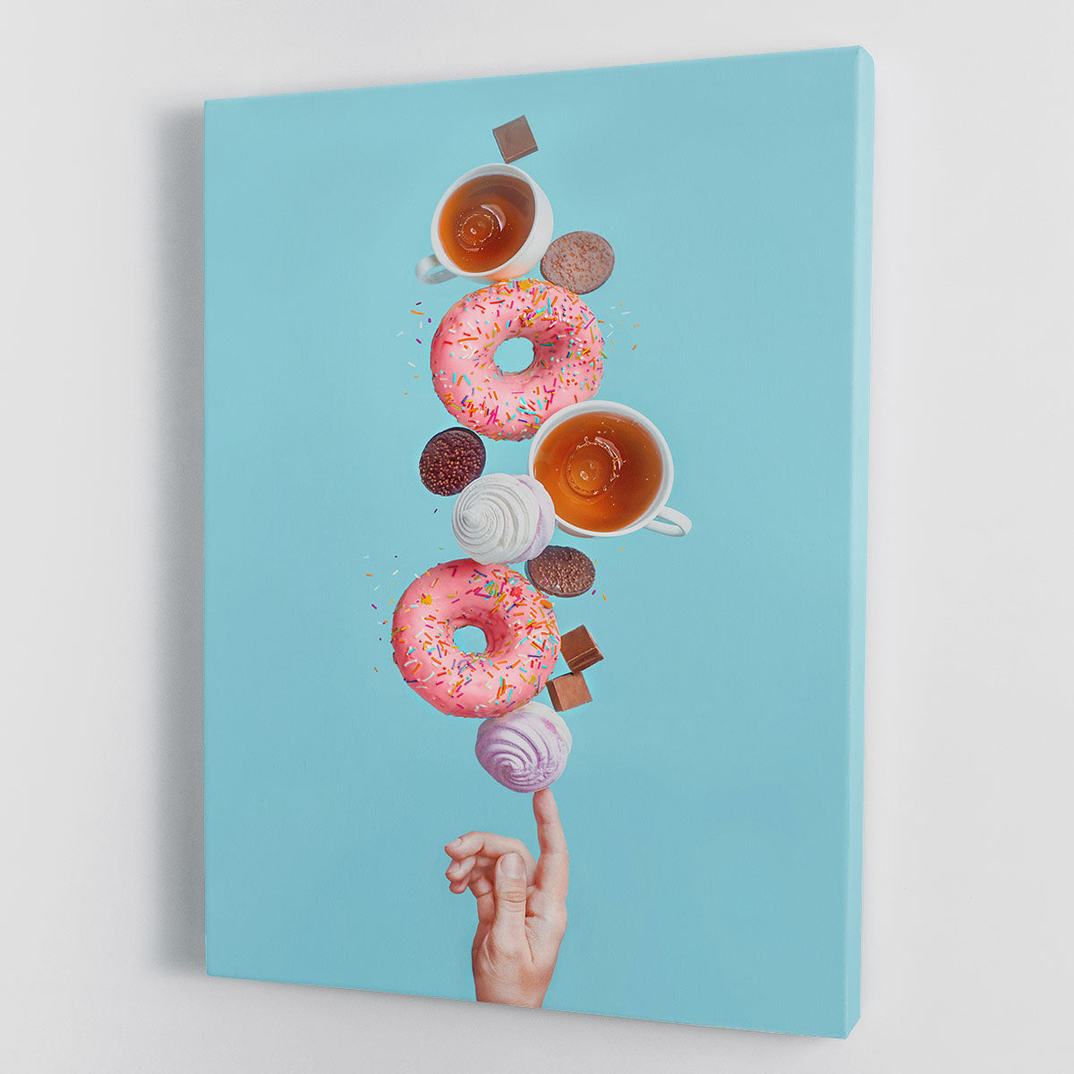 Weekend donuts Canvas Print or Poster - 1x - 1