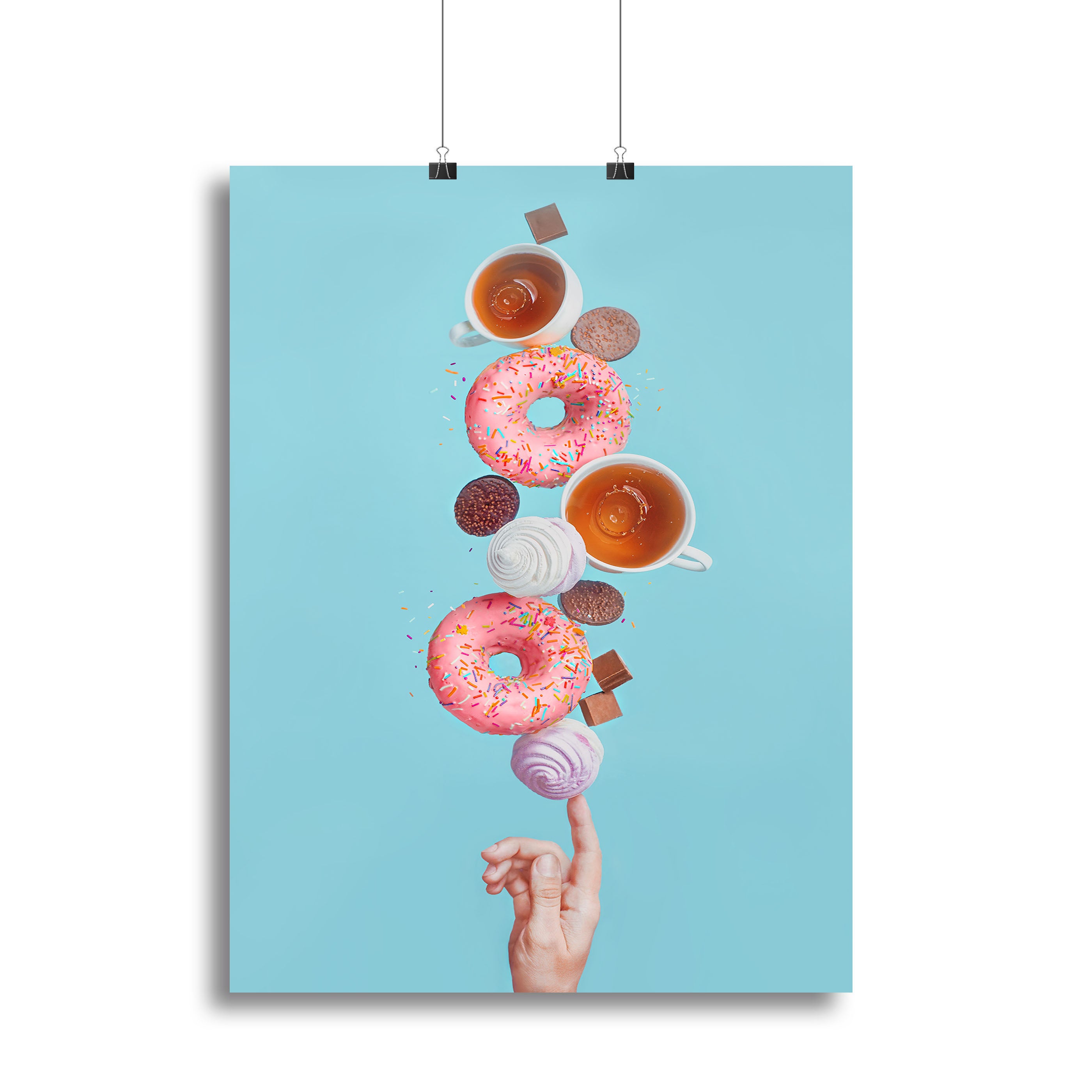 Weekend donuts Canvas Print or Poster - 1x - 2