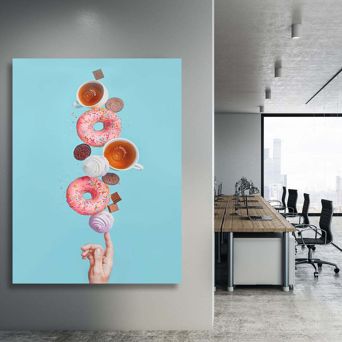 Weekend donuts Canvas Print or Poster - 1x - 3