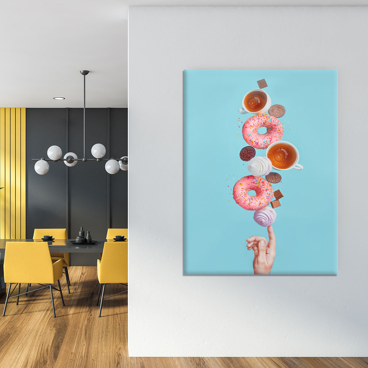 Weekend donuts Canvas Print or Poster - 1x - 4