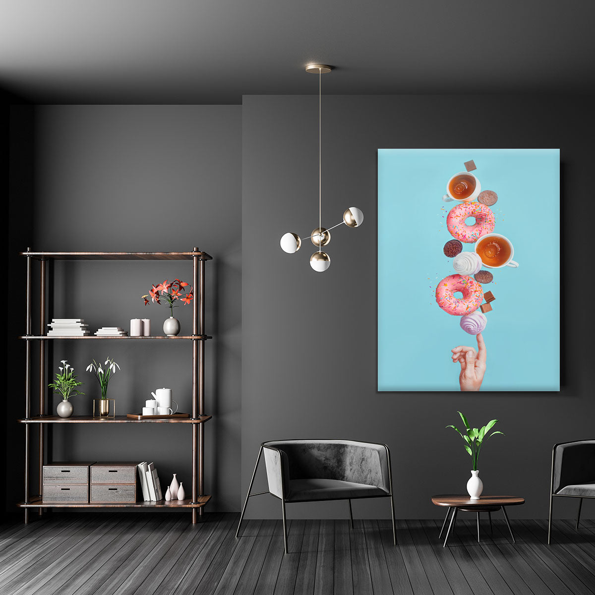 Weekend donuts Canvas Print or Poster - 1x - 5