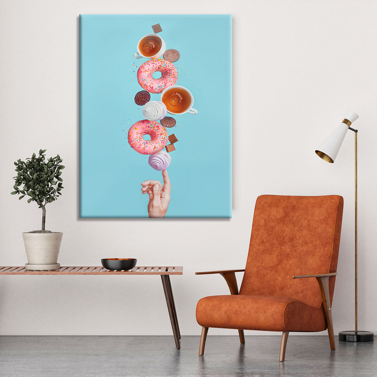 Weekend donuts Canvas Print or Poster - 1x - 6