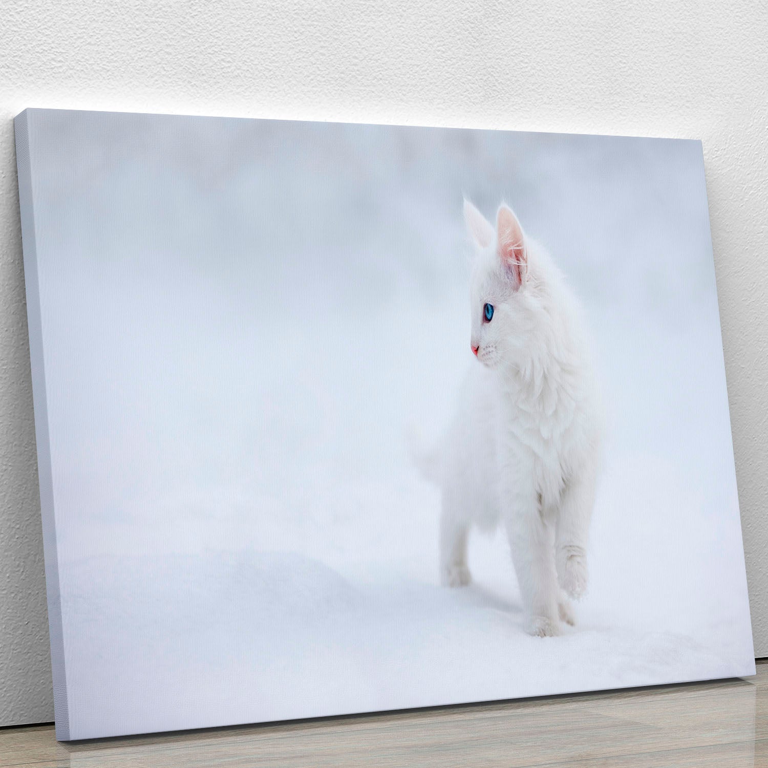White as Snow Canvas Print or Poster - 1x - 1