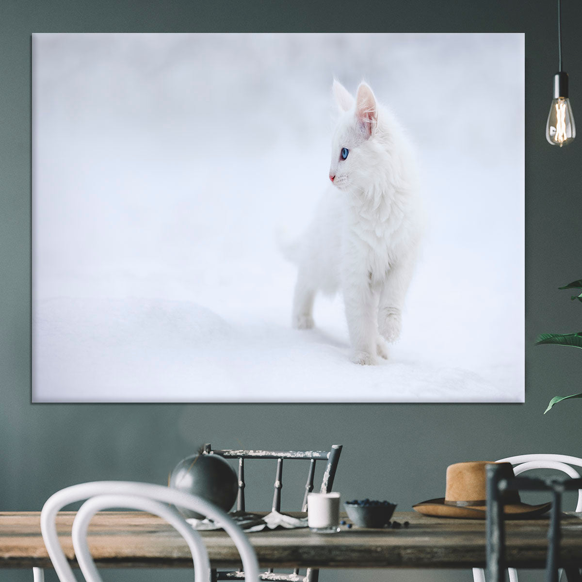 White as Snow Canvas Print or Poster - 1x - 3