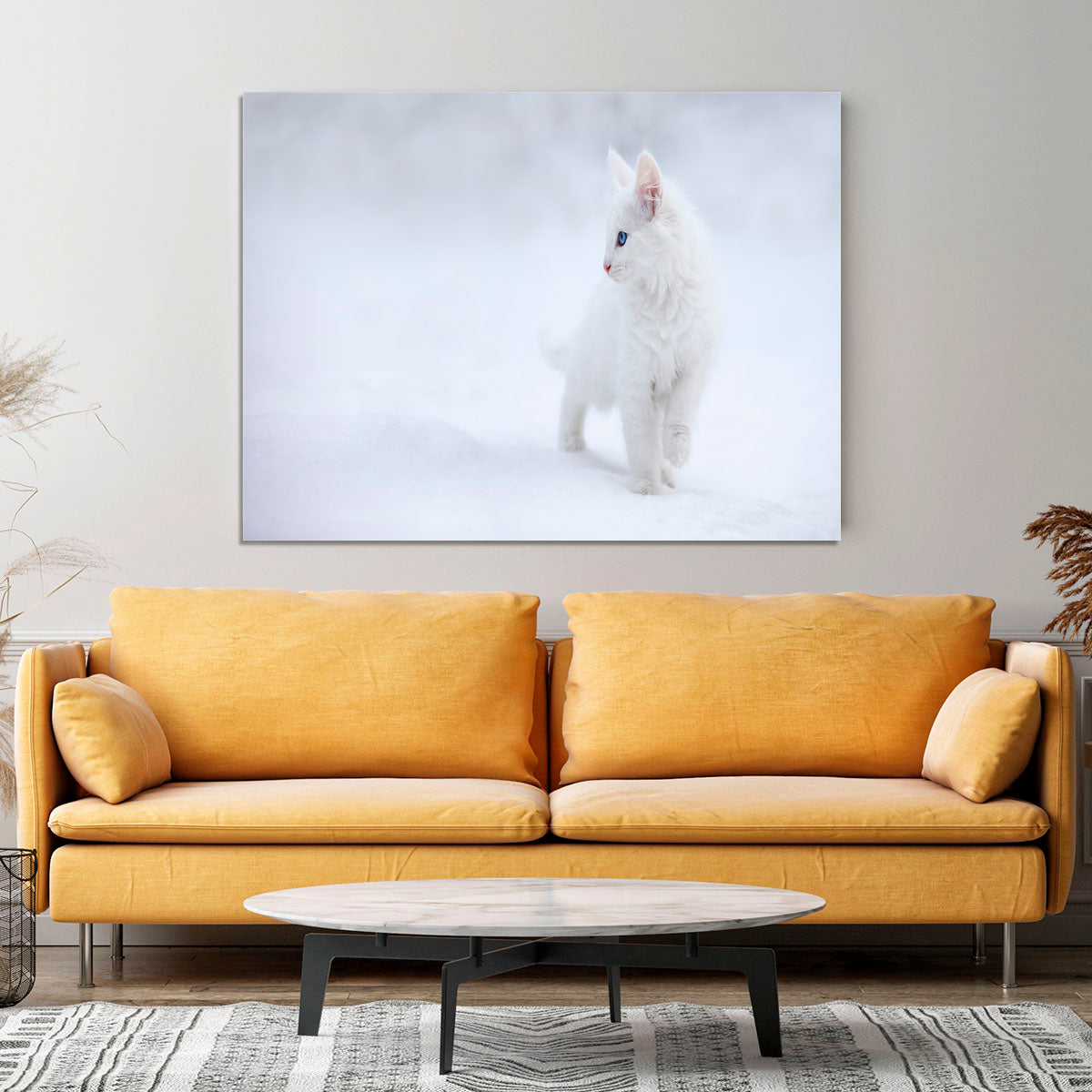 White as Snow Canvas Print or Poster - 1x - 4