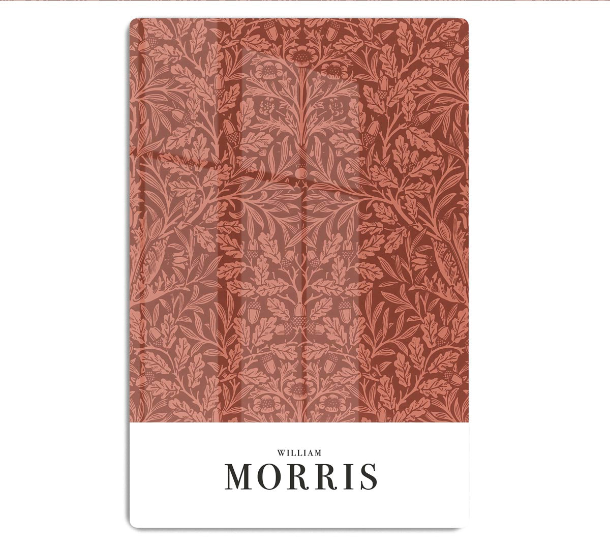 William Morris Acorns and oak leaves Acrylic Block - Canvas Art Rocks - 1