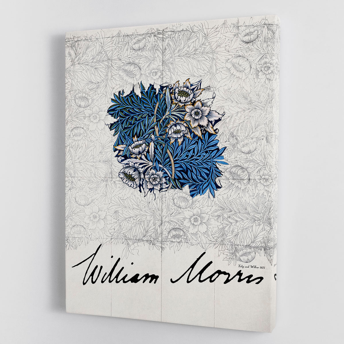 William Morris Tulip and Willow Canvas Print or Poster - Canvas Art Rocks - 1