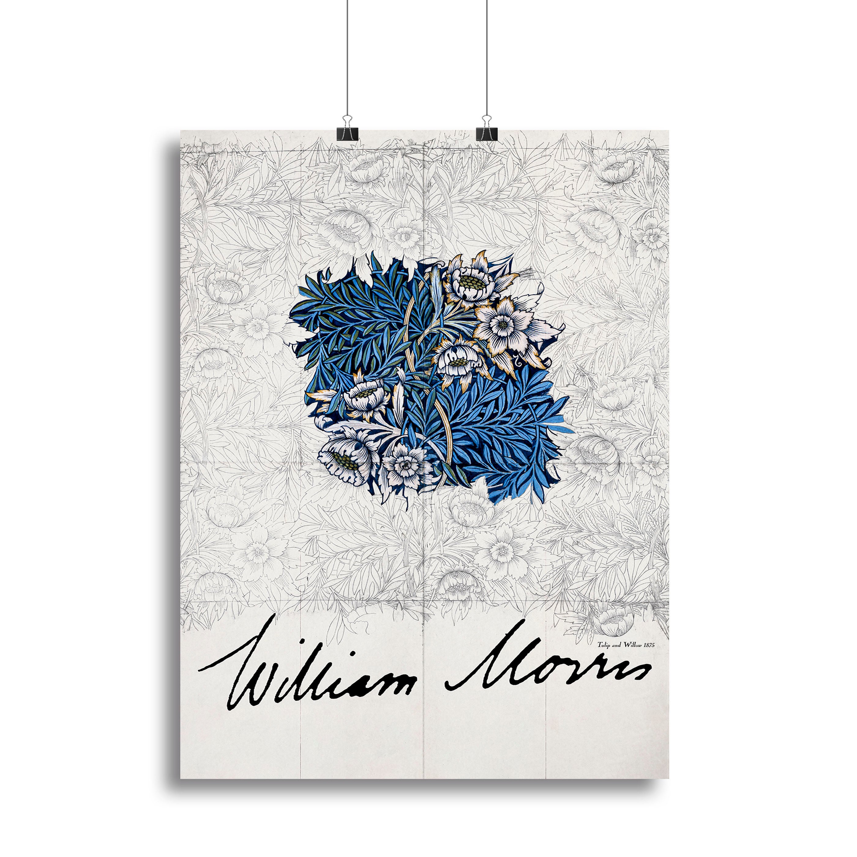 William Morris Tulip and Willow Canvas Print or Poster - Canvas Art Rocks - 2