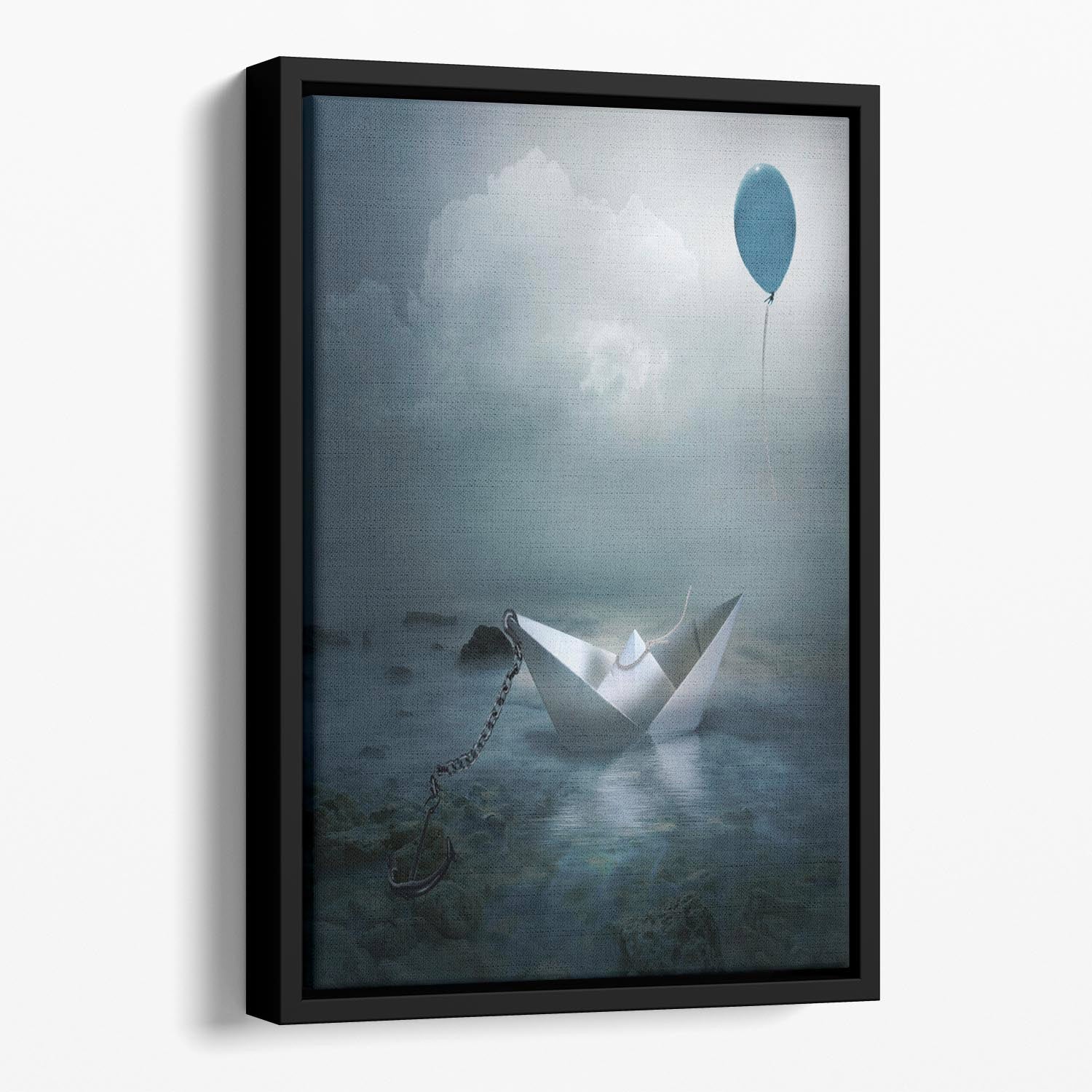 Without choice Floating Framed Canvas - 1x - 1