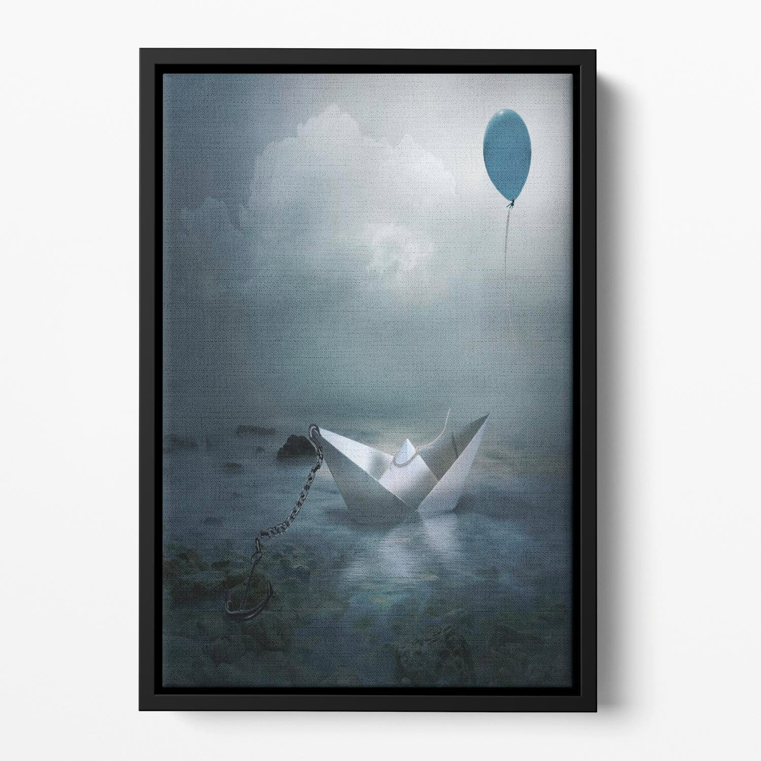 Without choice Floating Framed Canvas - 1x - 2