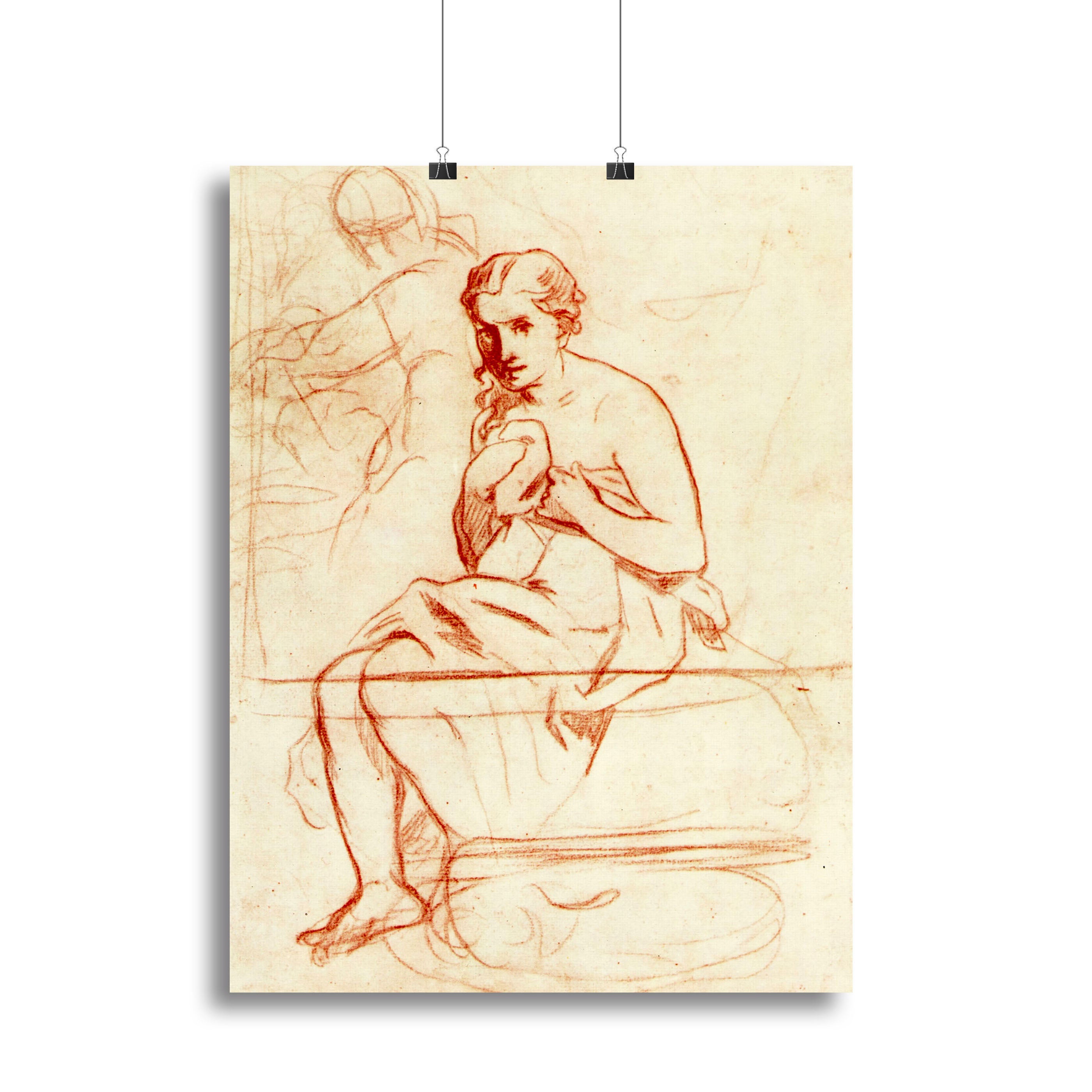 Women at the Toilet by Manet Poster - Unframed