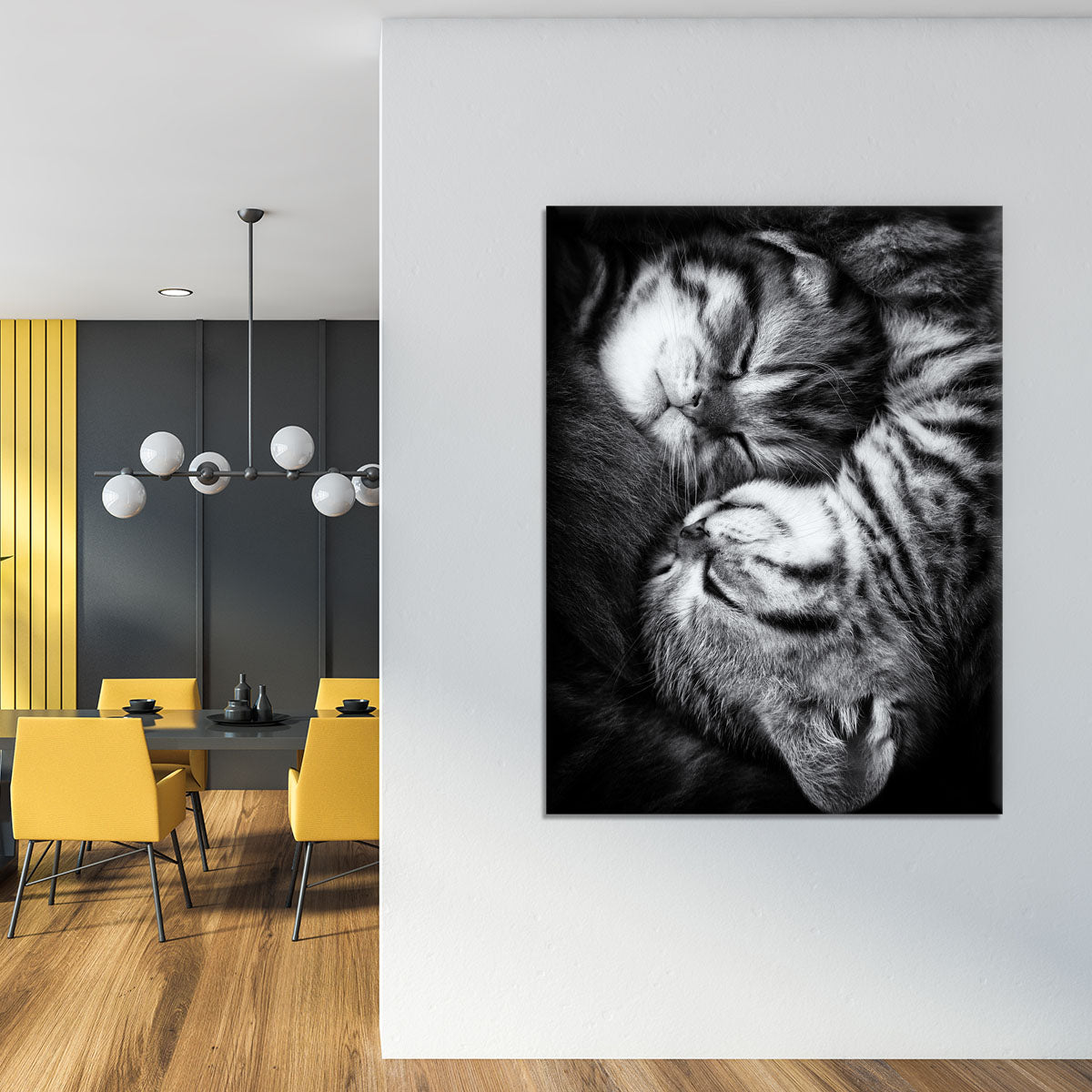 Yin and Yang Canvas Print or Poster - 1x - 4