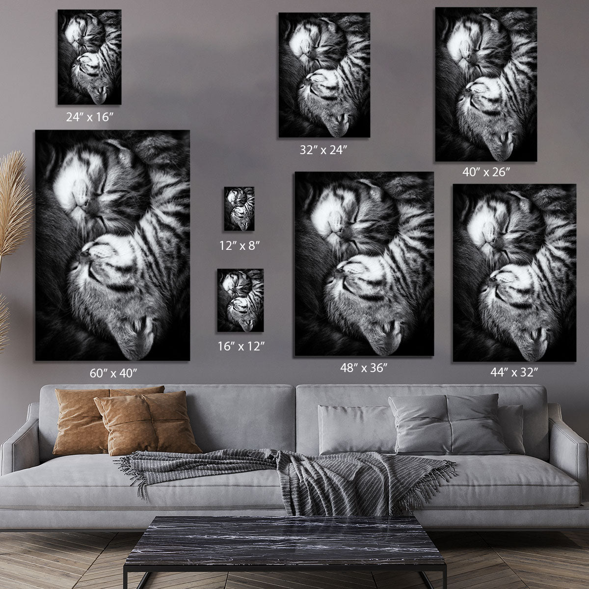 Yin and Yang Canvas Print or Poster - 1x - 7