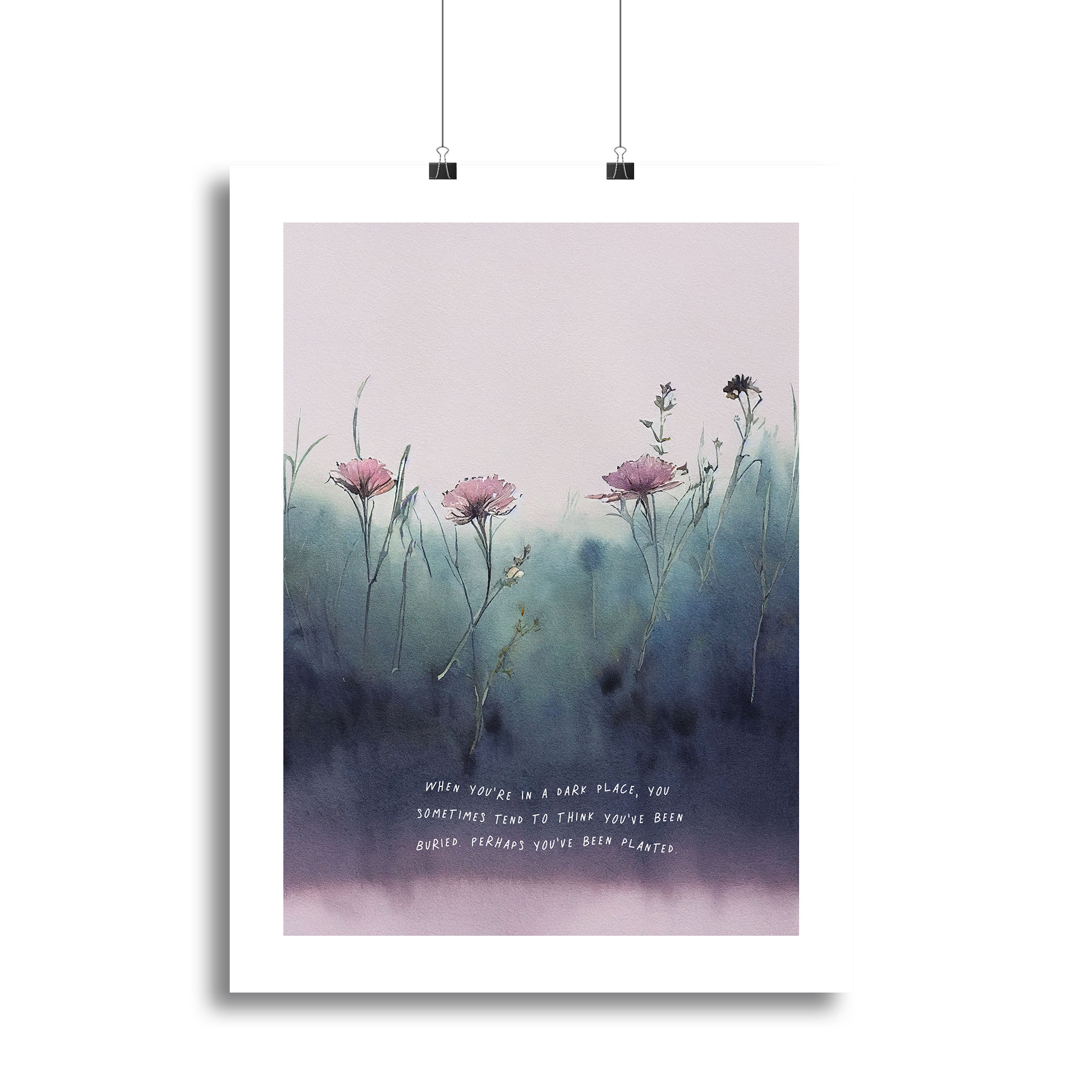 You Are Planted Canvas Print or Poster - Canvas Art Rocks - 2