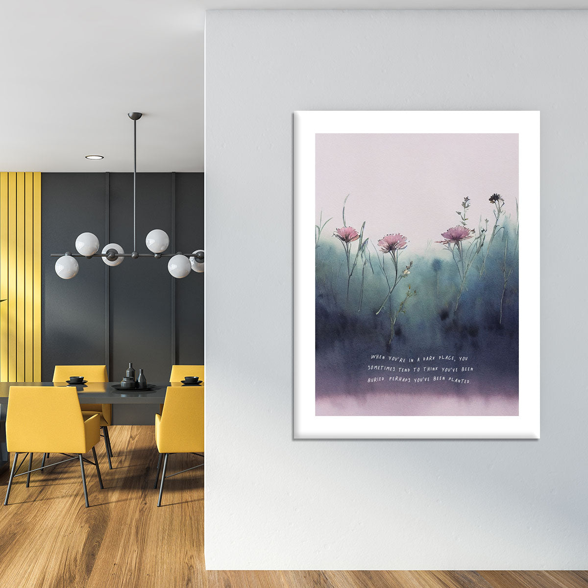 You Are Planted Canvas Print or Poster - Canvas Art Rocks - 4