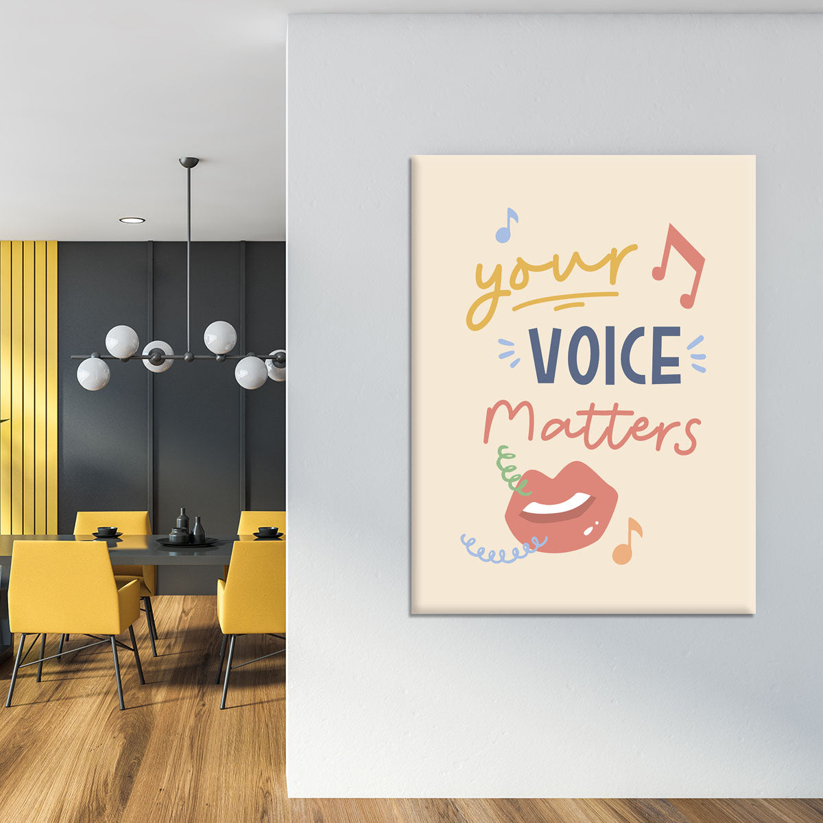 Your Voice Matters Canvas Print or Poster - Canvas Art Rocks - 4