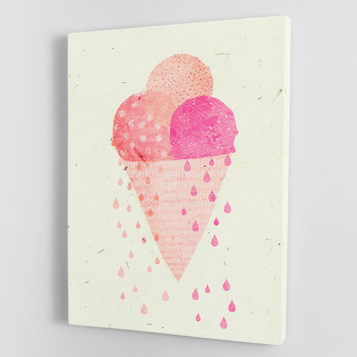 Yummy Ice Canvas Print or Poster - 1x - 1