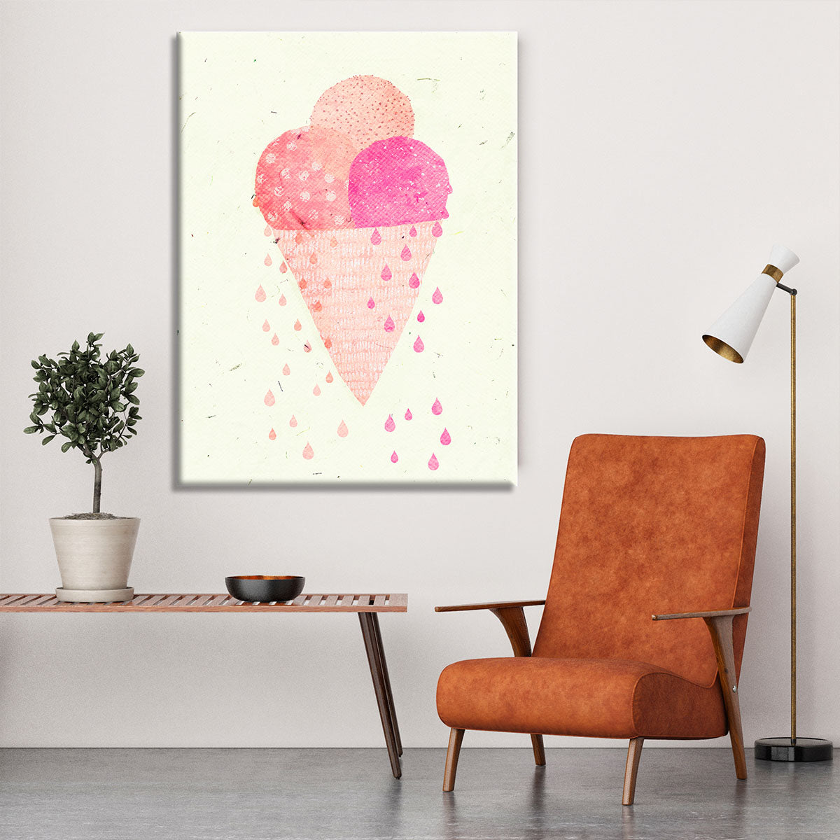 Yummy Ice Canvas Print or Poster - 1x - 6