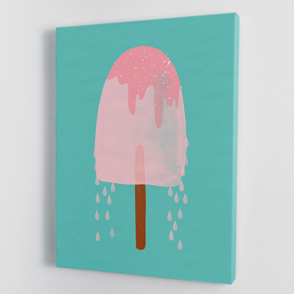 Yummy Ice Cream Canvas Print or Poster - 1x - 1