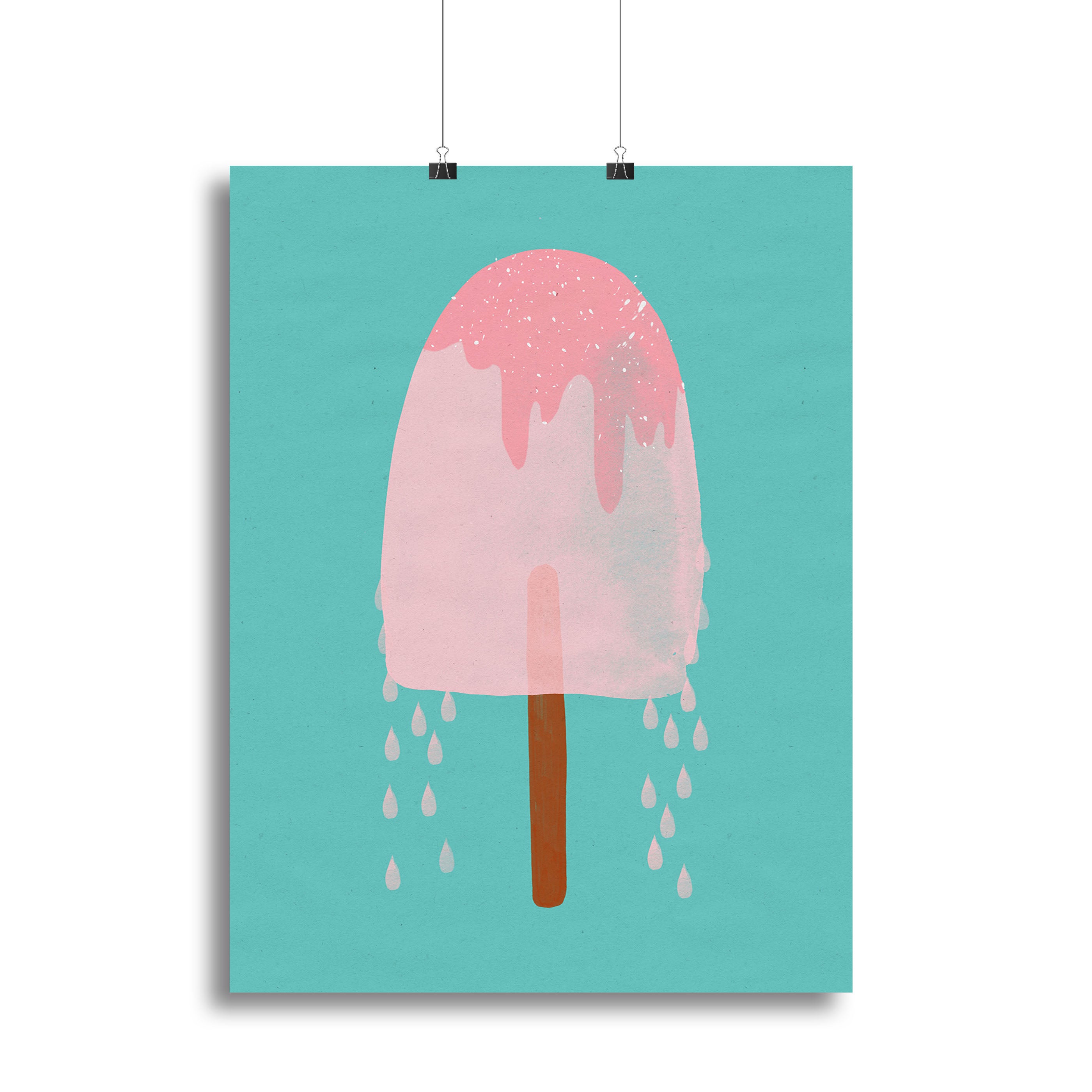 Yummy Ice Cream Canvas Print or Poster - 1x - 2