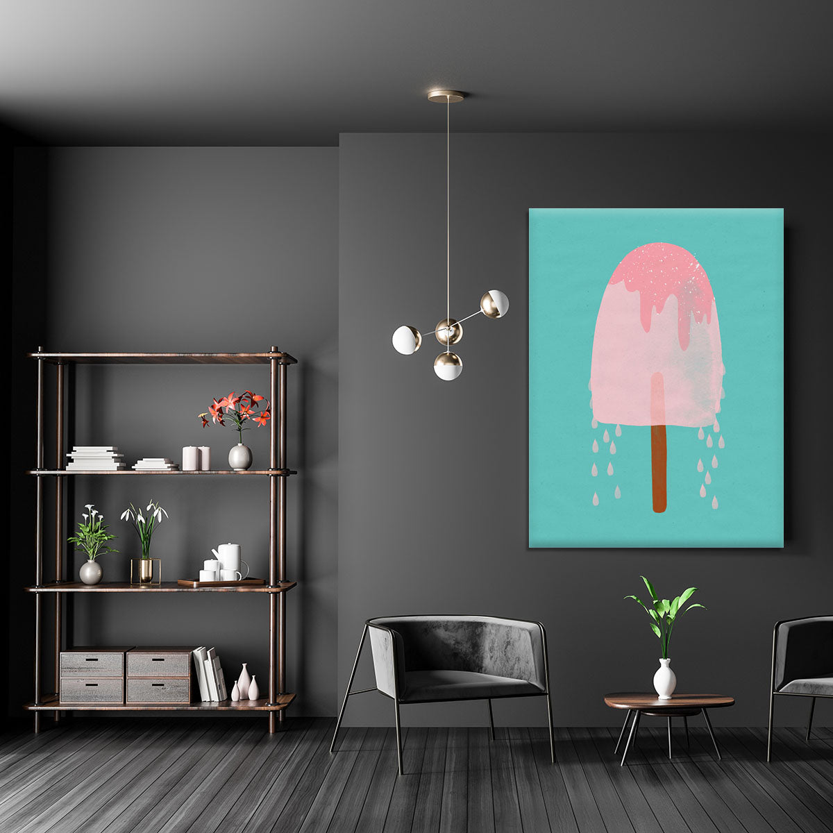 Yummy Ice Cream Canvas Print or Poster - 1x - 5