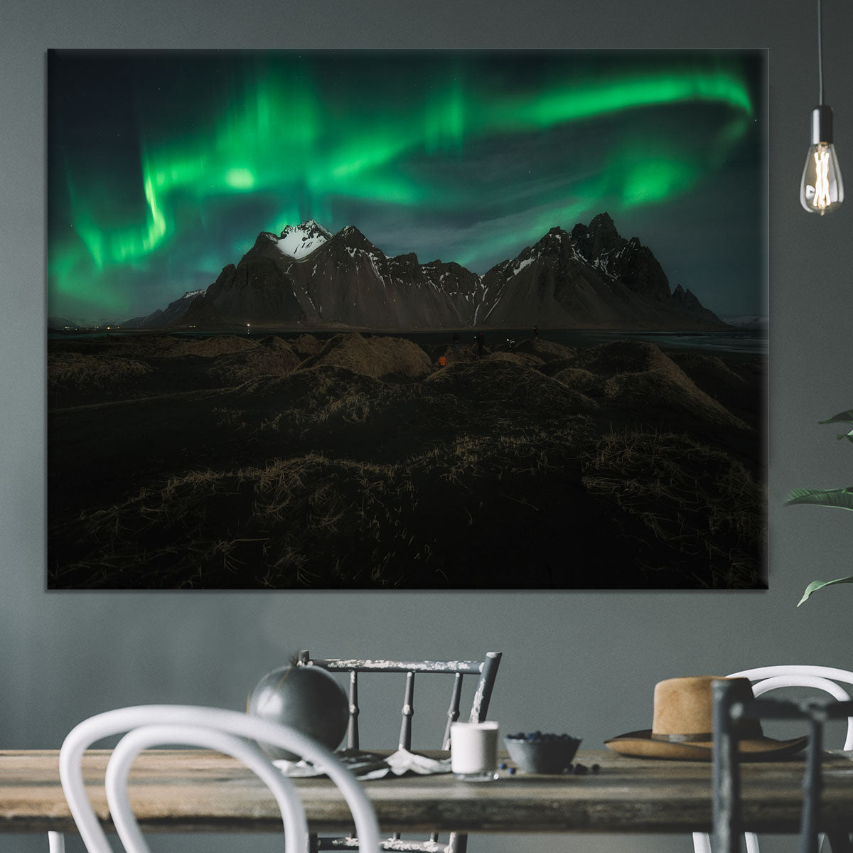 aurora borealis Canvas Print or Poster - Canvas Art Rocks - 3