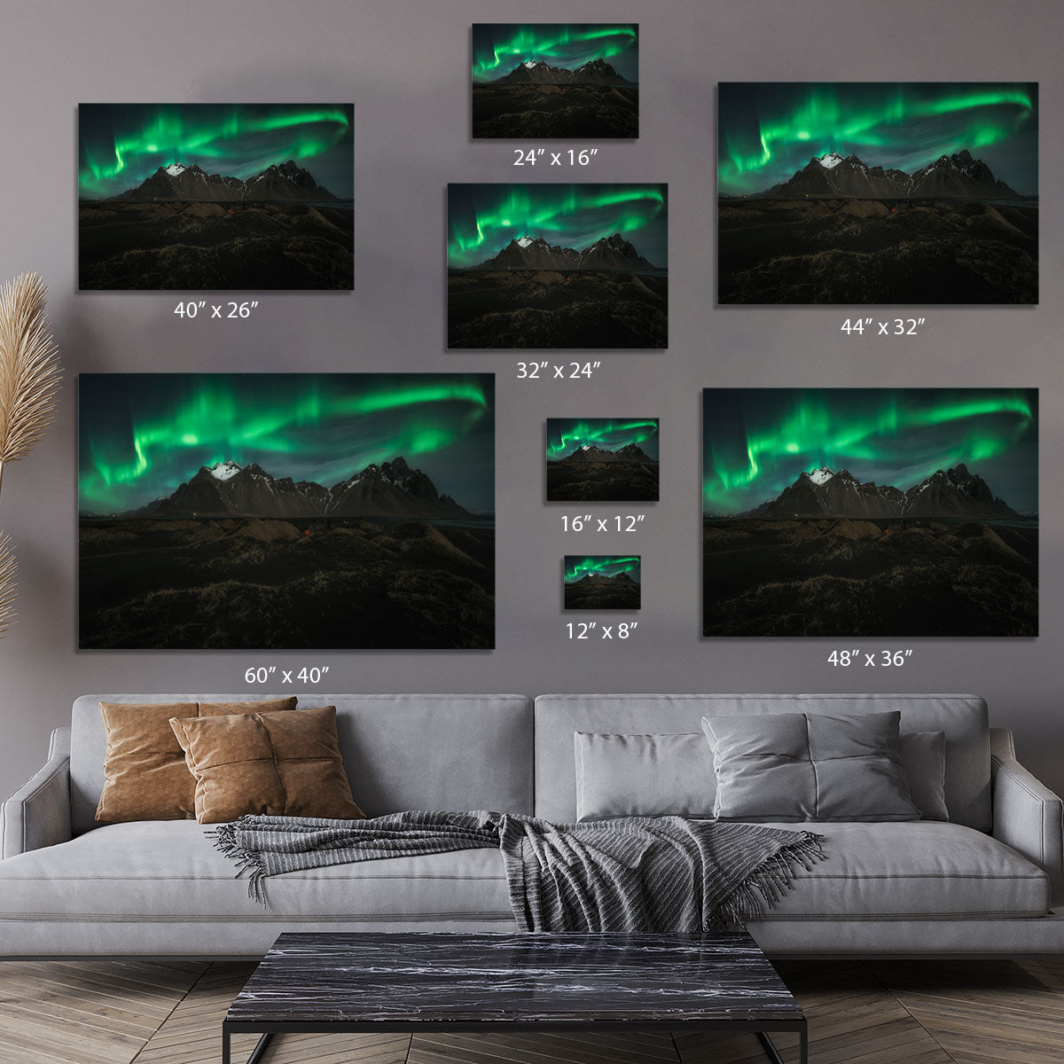 aurora borealis Canvas Print or Poster - Canvas Art Rocks - 7
